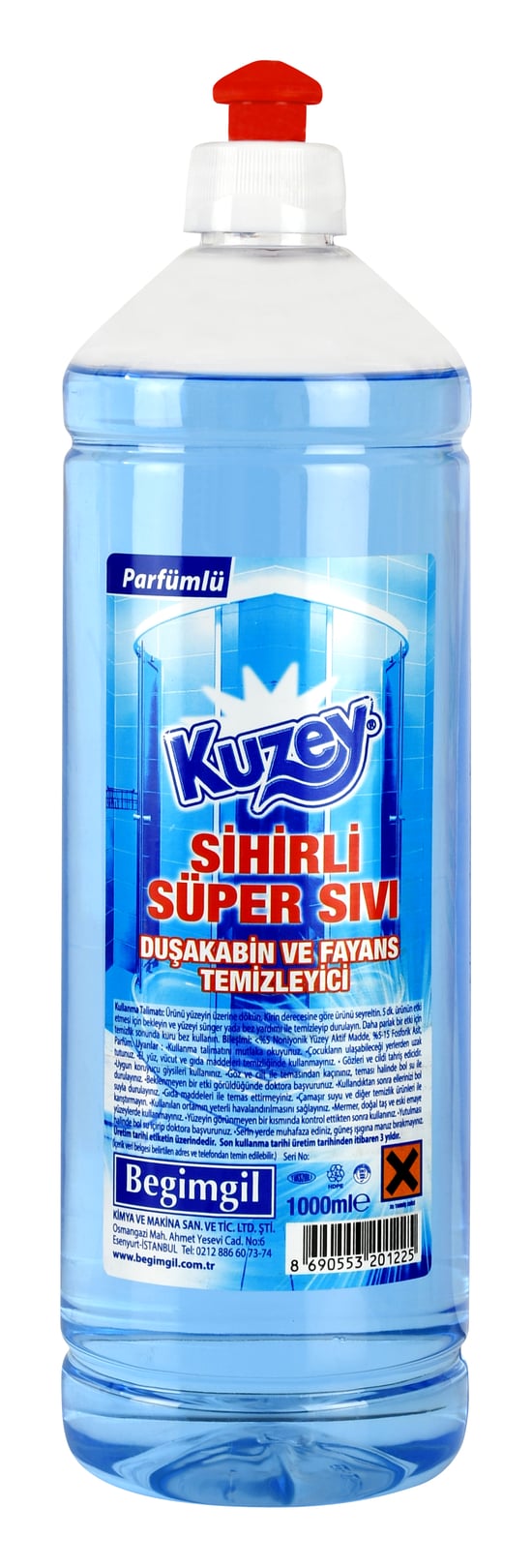 Kuzey Derz Arası Temizleyici Sihirli Sıvı 1000 Ml