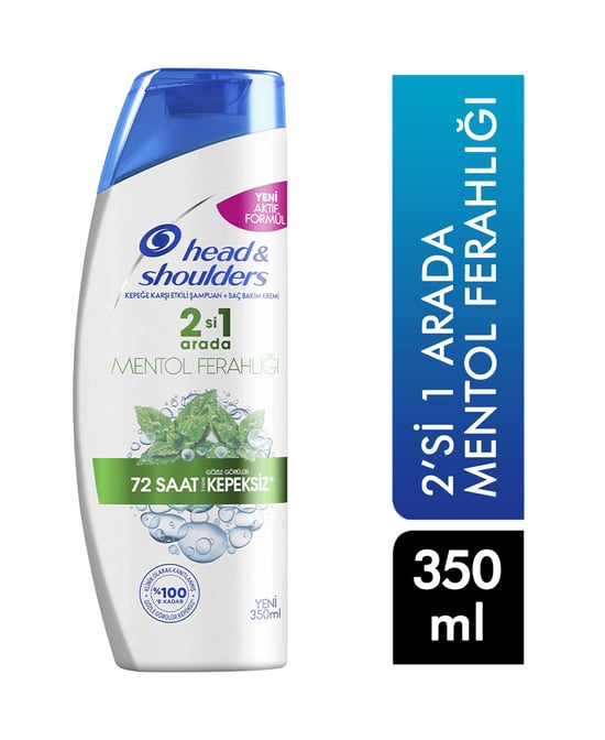 Head&shoulders Şampuan 350 Ml 2 Si 1 Arada Mentol Ferahlığı