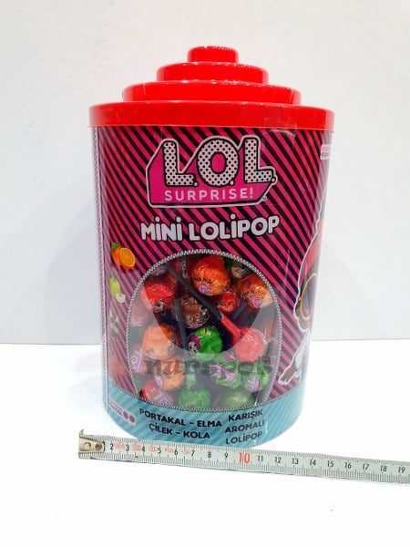 Lol Asetat Kutu Lolipop 16gr*100 Adet