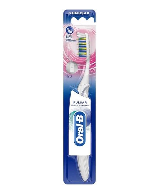 Oral-B Titreşimli Diş Fırçası Pulsar Diş Eti ve Hassas Bakım 35 Yumuşak