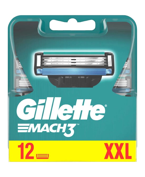 Gillette Mach 3 Yedek Tıraş Bıçağı 12'li