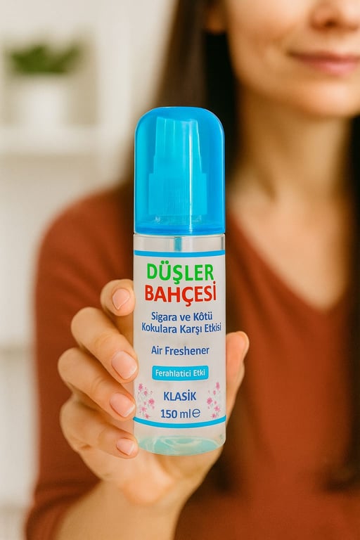 Düşler Bahçesi Sigara ve Kötü Kokulara Karşı Etkili Oda Kokusu Sprey 150 Ml