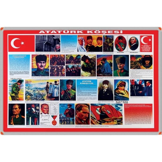 Atatürk köşesi (alüminyum Çerçeve)