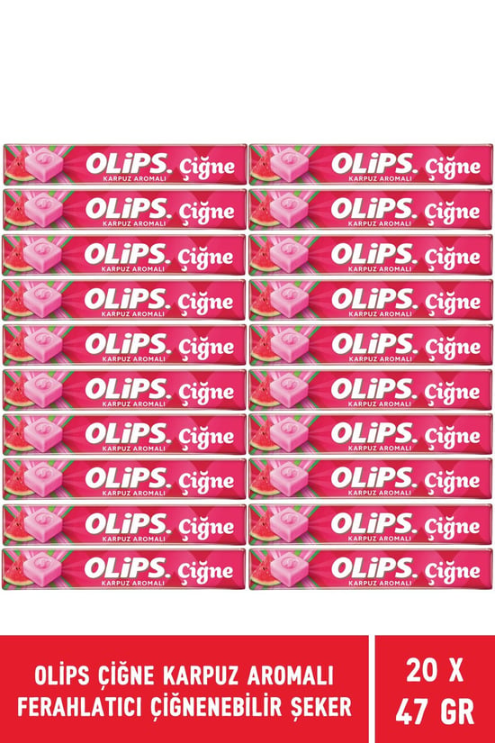 Olips Çiğne Karpuz 47 Gr - 20 Adet