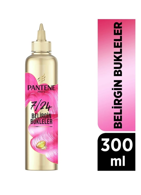 Pantene 7/24 Kıvırcık Saçlar İçin Saç Bakım Kremi 300 ml