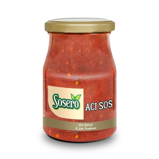 Sosero Cam Kavanoz 355 Gr Acı Biber Sos