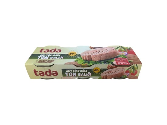 Tada Zeytinyağlı Ton Balığı 80*3g