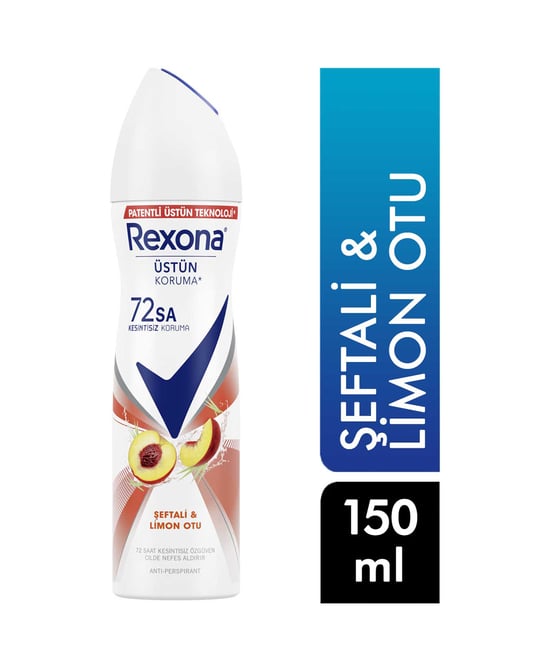 Rexona Deodorant 150 Ml Kadın Şeftali ve Limon Otu