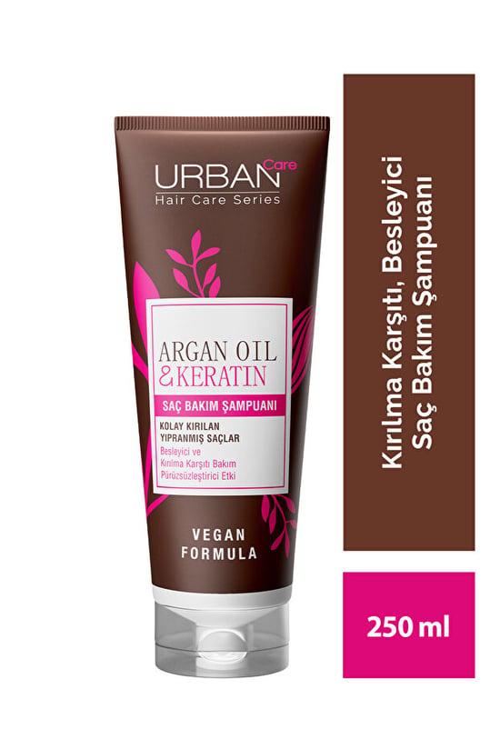 Urban Care Argan Oil & Keratin Saç Bakım Şampuanı 250 Ml