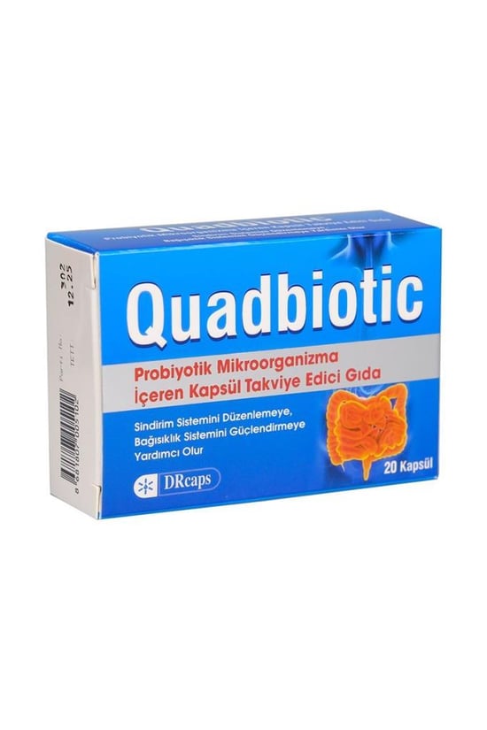 Drcaps Quadbiotic Probiyotik 20 Kapsül
