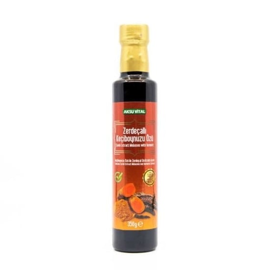 Aksuvital Zerdeçallı Keçiboynuzu Özü 350 Gr.