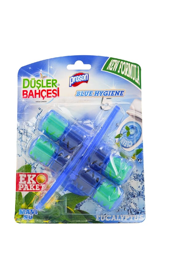 Düşler Bahçesi Wc Blok Mavi Su (eucaliyptus) 2'lİ Tuvalelet Koku Giderici
