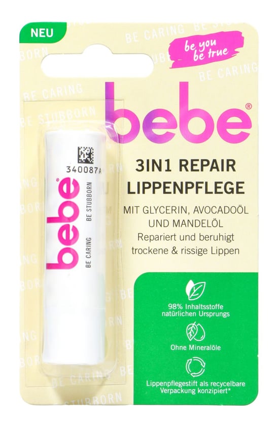 Bebe Onarıcı Koruyucu 3in1 Doğal Dudak Bakım Lip 4,9gr