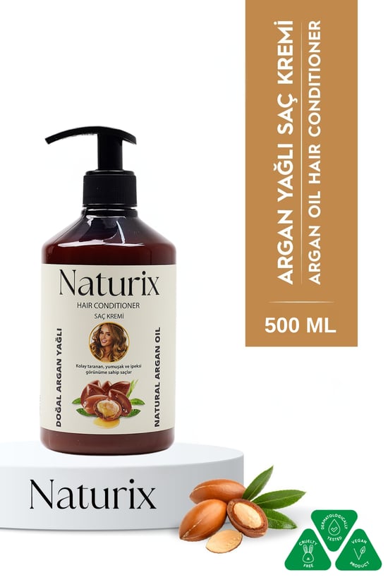 Naturix Argan Yağlı Saç Bakım Kremi 500 Ml