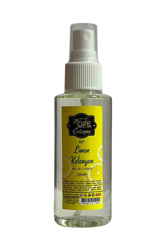 Black Life 80° Sprey Limon Kolonyası 100 Ml