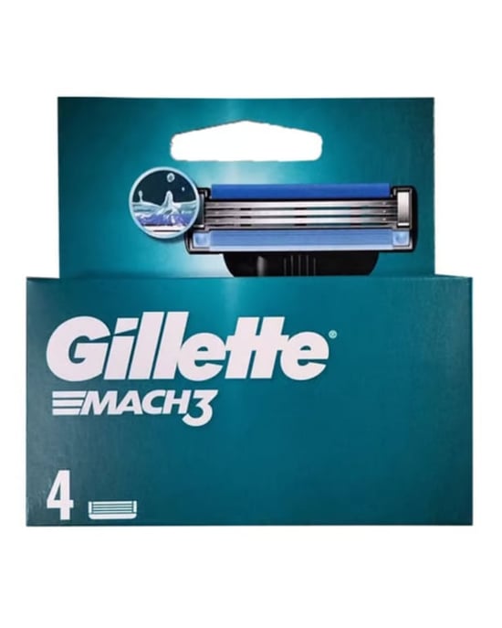 Gillette Mach 3 Yedek Tıraş Bıçağı 4'lü