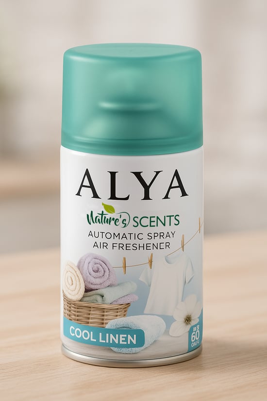 Alya Nature's Scents Cool Linen Oda Kokusu Yedek Makine Spreyi 250 Ml