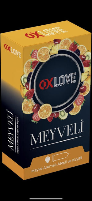 Oxlove Prezervatif Meyveli 10'lu Paket