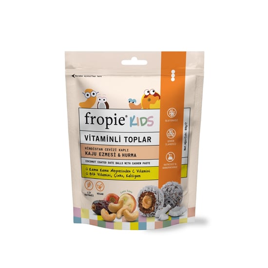 Fropie Kaju Ezmeli Kids(vitamin) Topları 80 Gr