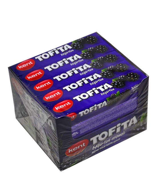 Tofita Şeker 47 gr 20'li Paket Böğürtlen Aromalı