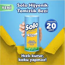 Solo Hijyenik Temizlik Bezi 20 Adet