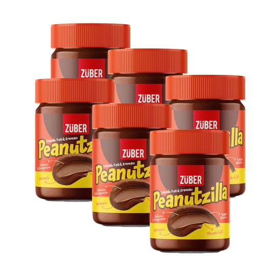 Züber Peanutzilla Kakaolu Fıstık Kreması 315 gr