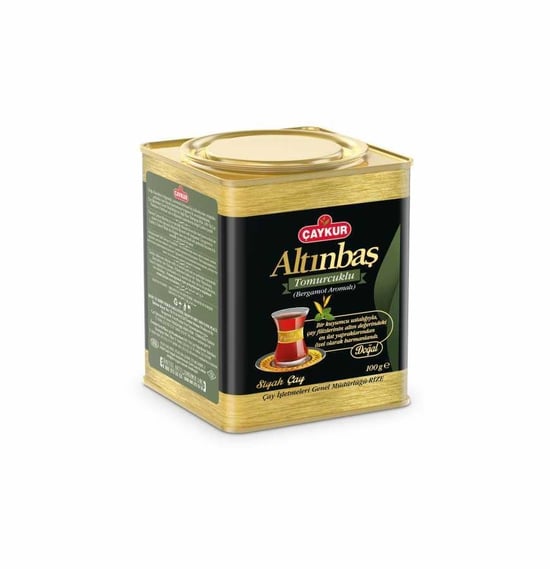 Çaykur Altınbaş Çayı Teneke Kutu Karanfilli 100 Gr