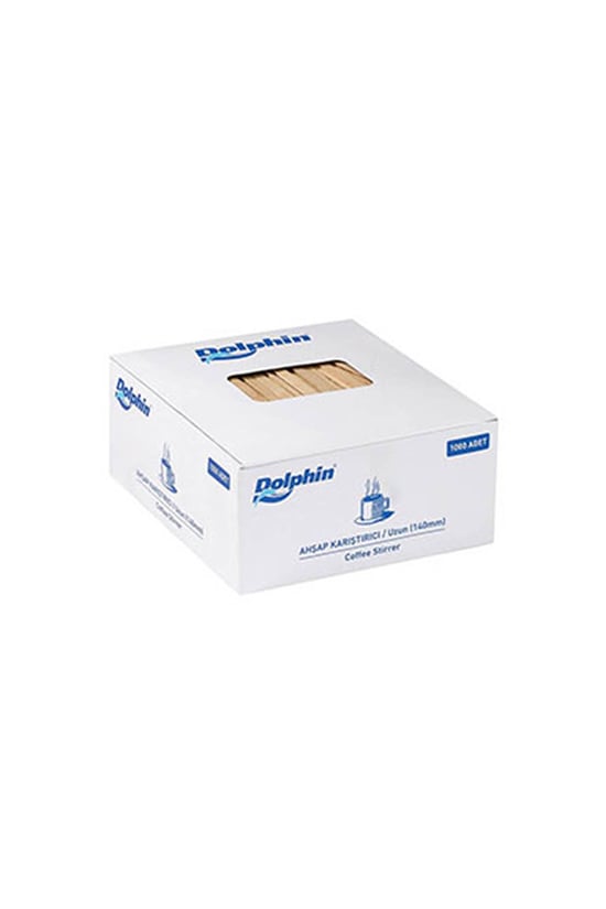 Dolphin Tahta Karıştırıcı 10cm 1000 Adet