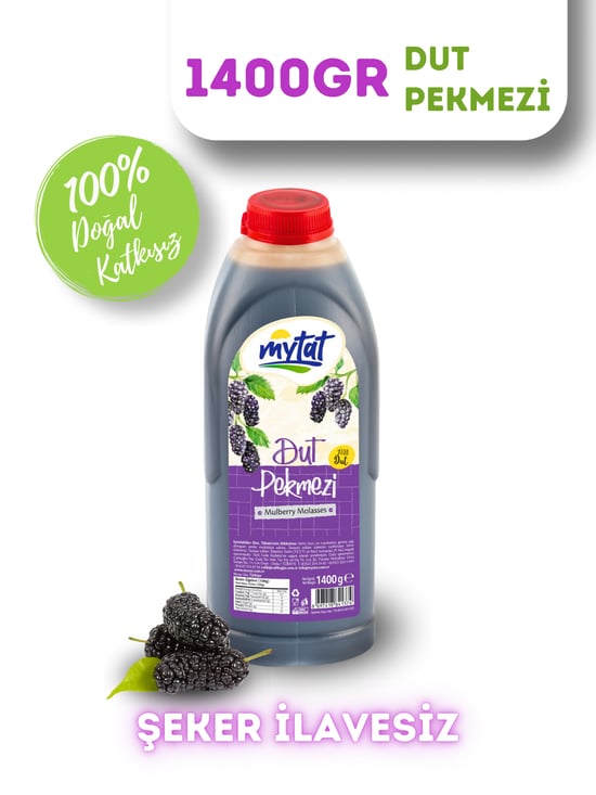 Mytat Doğal Katkısız Dut Pekmezi 1400 Gr