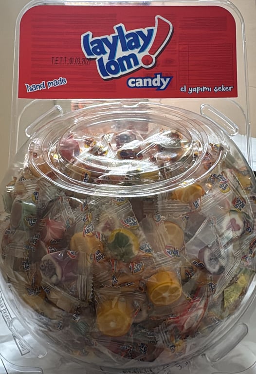 Laylay Lom Candy Minin Şeker 1 Kg