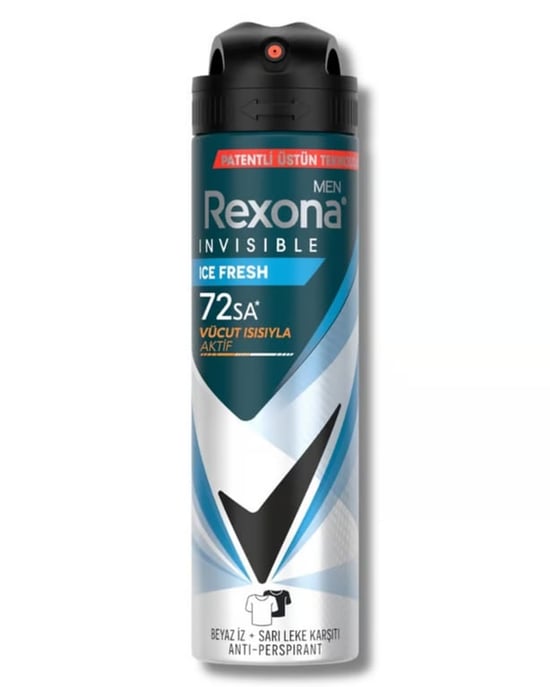 Rexona Erkek Invisible Ice Fresh Deodorant 150 Ml