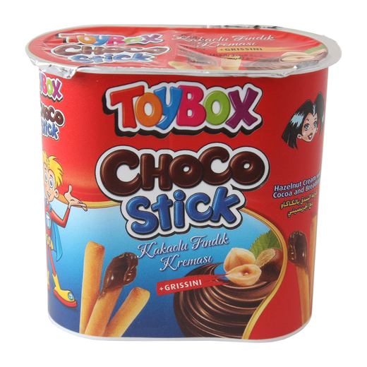 Toybox Snack Stick Kakaolu Fındık Kreması 56 Gr