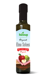 Hünnap Organik Elma Sirkesi 500ml