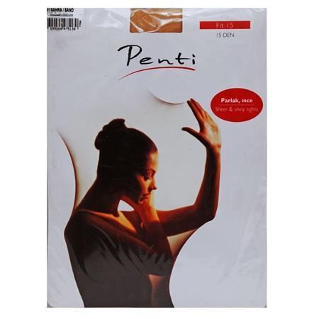 Penti Külotlu Fit 15 Den Burunsuz 51 Sahra Açık Ten No 4 Xl