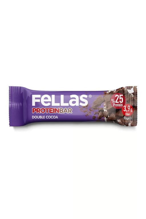 Fellas Protein Bar - Duble Kakaolu 32g X 12 Adet