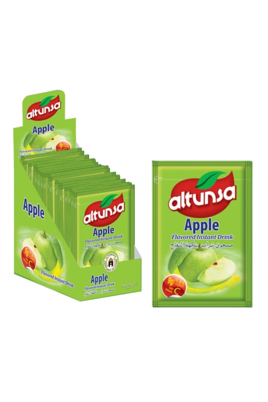 Altunsa Elma Aromalı Soğuk Toz İçecek 9 Gr X 24 Adet
