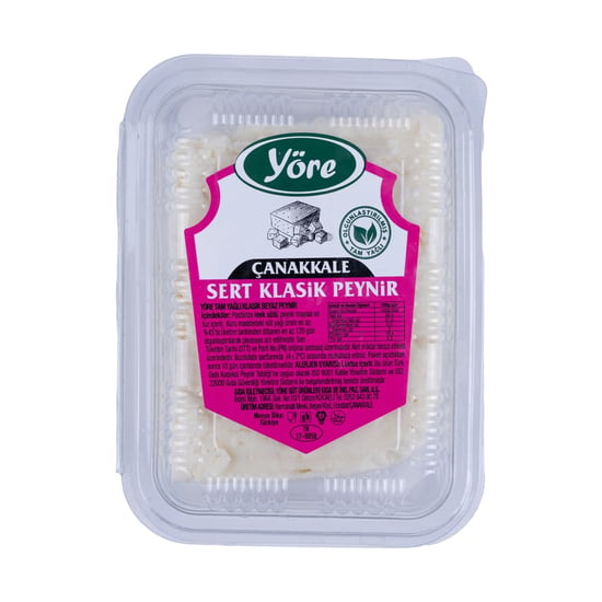 Yöre Çanakkale Klasik Tam Yağlı Sert İnek Beyaz Peyniri 300 Gr