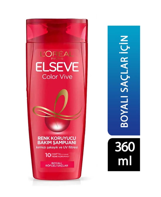 Elseve Renk Koruyucu Bakım Şampuan 360 ml
