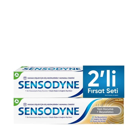 Sensodyne Tam Koruma Diş Macunu 50 Ml 1+1