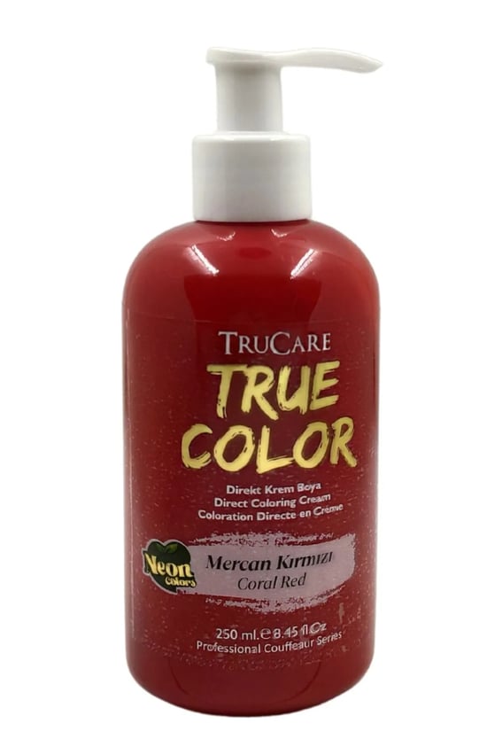 Trucare Truecolor Renkli Saç Boyası Neon Mercan Kırmızı 250 Ml