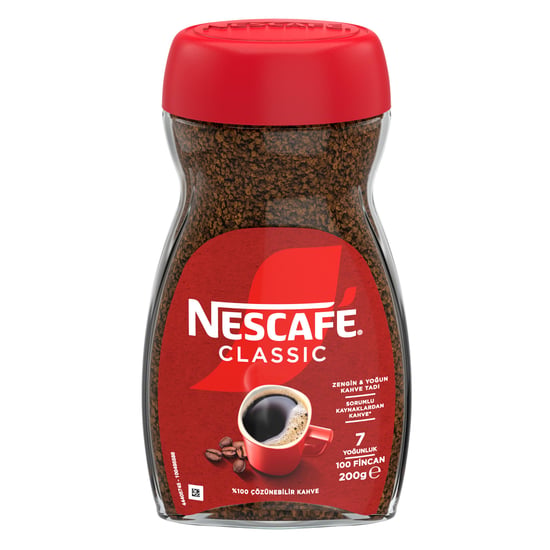 Nescafe Classic Cam Kavanoz 200g 6'lı