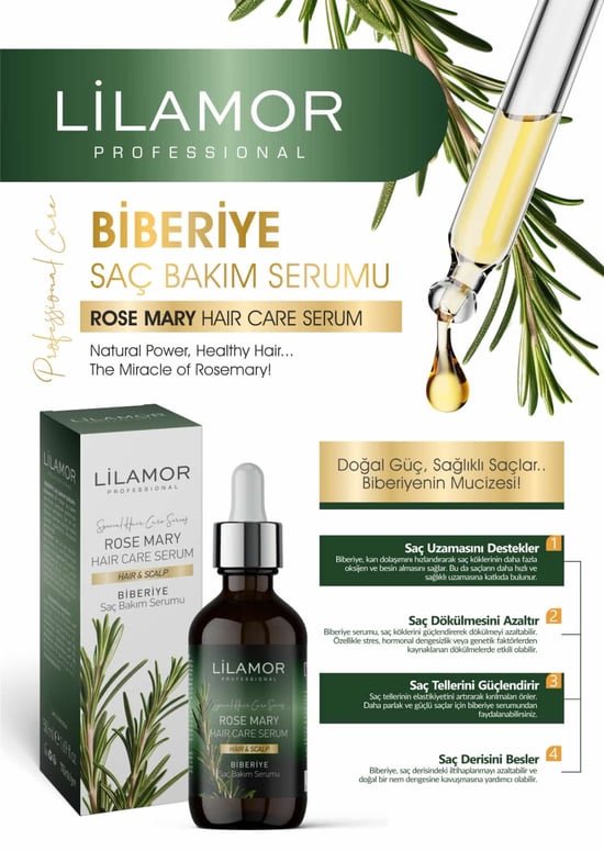 Lilamor Saç Bakım Serumu 50 Ml