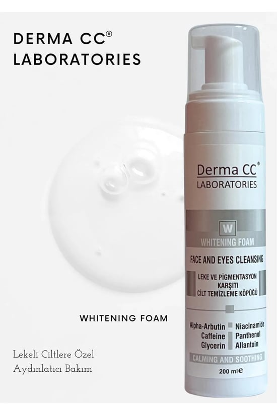DERMA CC LABORATORIES LEKELİ CİLT YÜZ TEMİZLEME KÖPÜĞÜ 200 ML