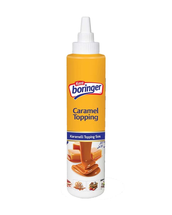 Kent Boringer Karamel Aromalı Topping Sos 750 gr