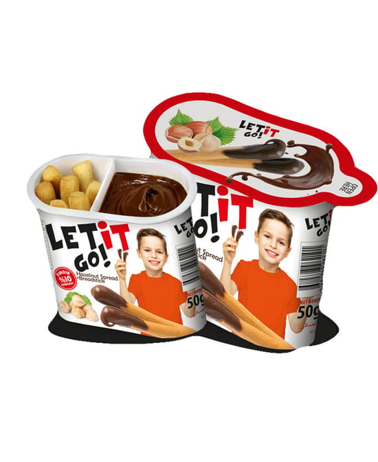 Let İt Go-kakaolu Fındık Kreması&grıssını 50 Gr.