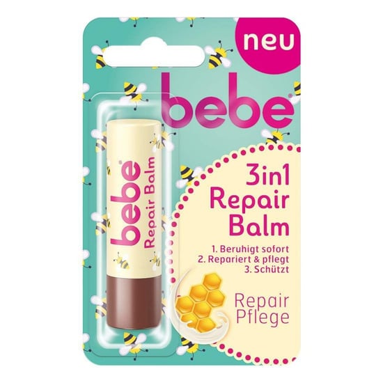 Bebe Üçlü Koruma Onarıcı Dudak Balsamı 4,9gr