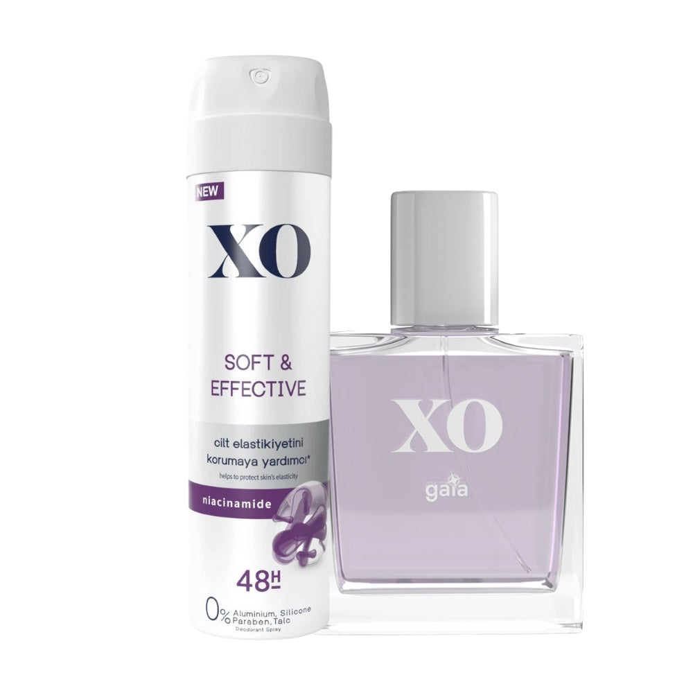 Xo Gaia Kadın Parfüm Edt 50 Ml + Invisible Deodorant 150 Ml Set