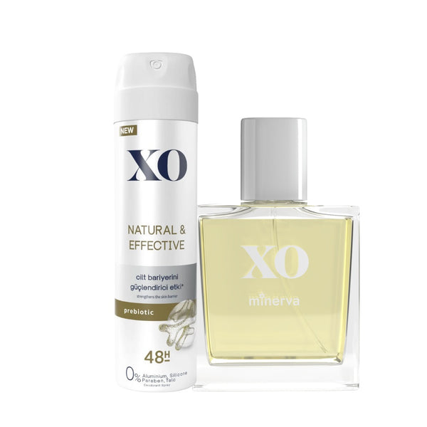Xo Minerva Kadın Parfüm Edt 50 Ml + Natural Deodorant 150 Ml Set