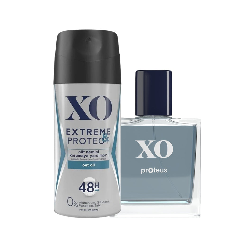 Xo Proteus Erkek Parfüm Edt 50 Ml + Extreme Deodorant 150 Ml Set