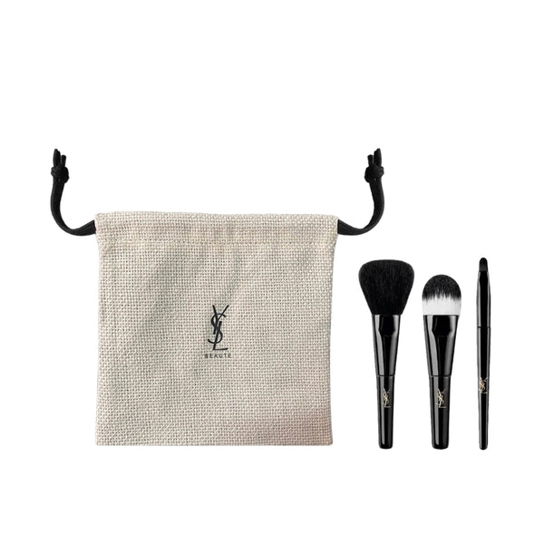 YSL Makyaj Fırçası Seti + Pouch